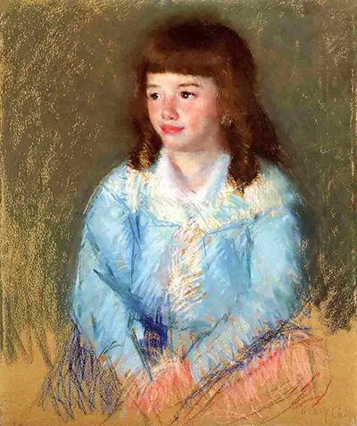 Young Boy in Blue Mary Cassatt